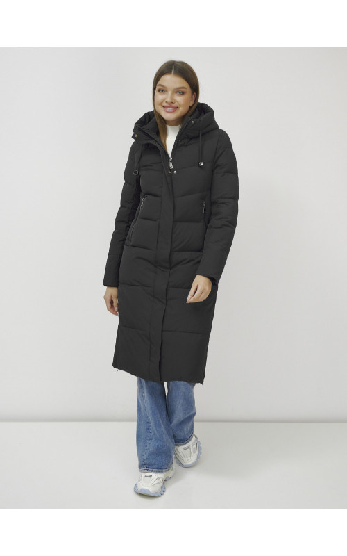 Длинный женский пуховик: защита от холода и ветра