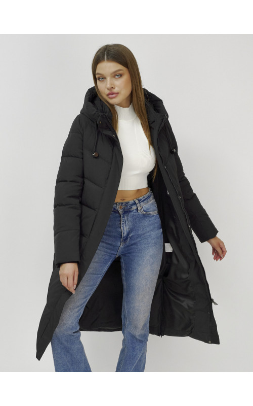 Длинный женский пуховик: защита от холода и ветра
