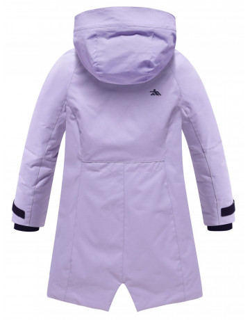 Зимняя парка для девочки-подростка с меховой подкладкой и ветро- и влагоотталкивающей тканью.