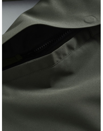 Зимняя мужская парка с капюшоном хаки, для активного отдыха в Тюмени