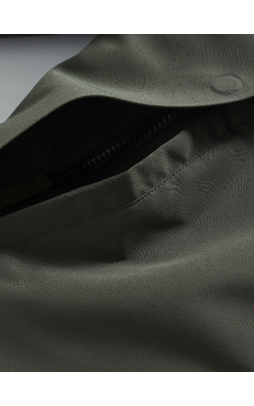 Зимняя мужская парка с капюшоном хаки, для активного отдыха в Тюмени