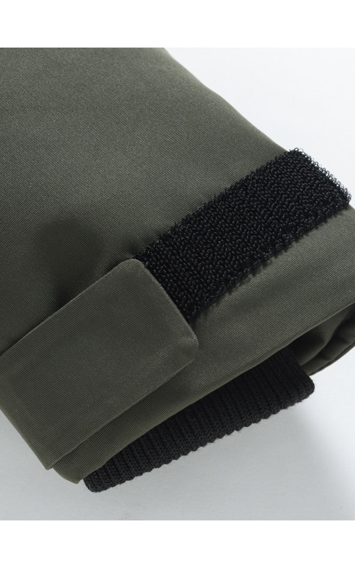 Зимняя мужская парка с капюшоном хаки, для активного отдыха в Тюмени