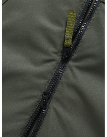 Зимняя мужская парка с капюшоном хаки, для активного отдыха в Тюмени