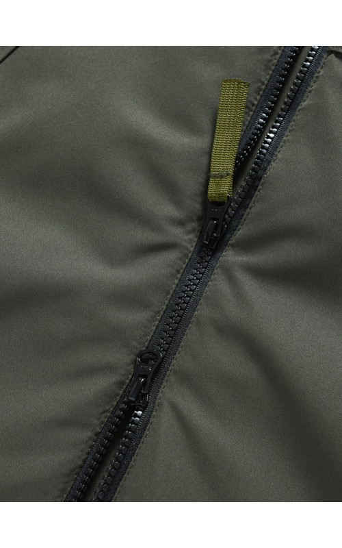 Зимняя мужская парка с капюшоном хаки, для активного отдыха в Тюмени