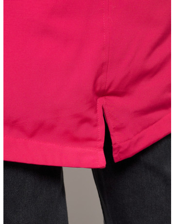 Женская зимняя парка с капюшоном, розовая, для прогулок. в Тюмени