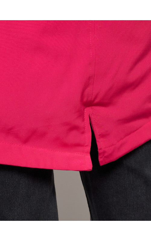 Женская зимняя парка с капюшоном, розовая, для прогулок. в Тюмени