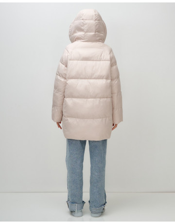 Женская зимняя куртка с капюшоном, размер 48–56.