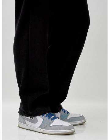 Мужской демисезонный спортивный костюм на флисе, чёрный, для спорта. в Тюмени