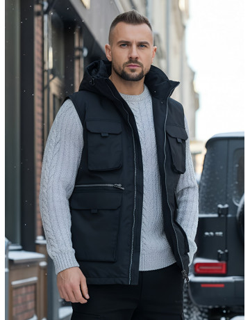 Куртка-жилетка трансформер 2 в 1 для активного отдыха и повседневной носки.