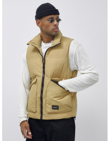 Мужской зимний жилет стёганый утеплённый.