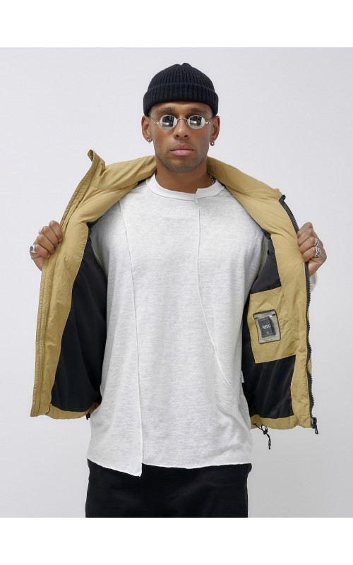 Мужской зимний жилет стёганый утеплённый.