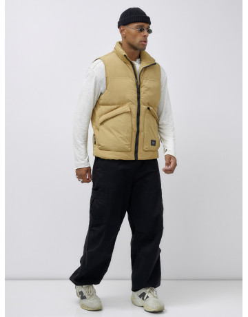 Мужской зимний жилет стёганый утеплённый.