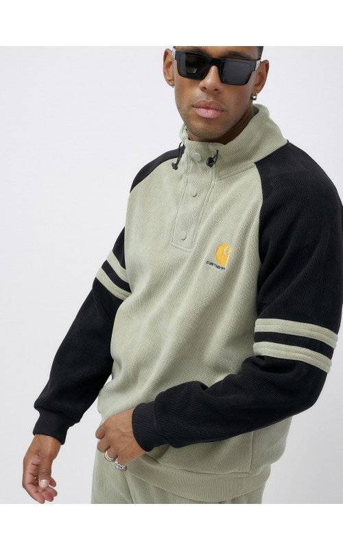 Мужской демисезонный спортивный костюм на флисе, светло-зелёный. в Тюмени