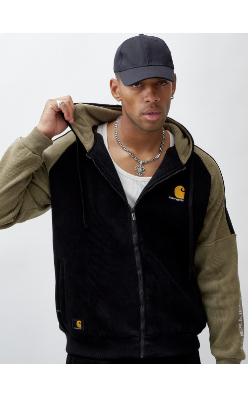 Мужской демисезонный спортивный костюм на флисе, чёрный, для спорта. в Тюмени