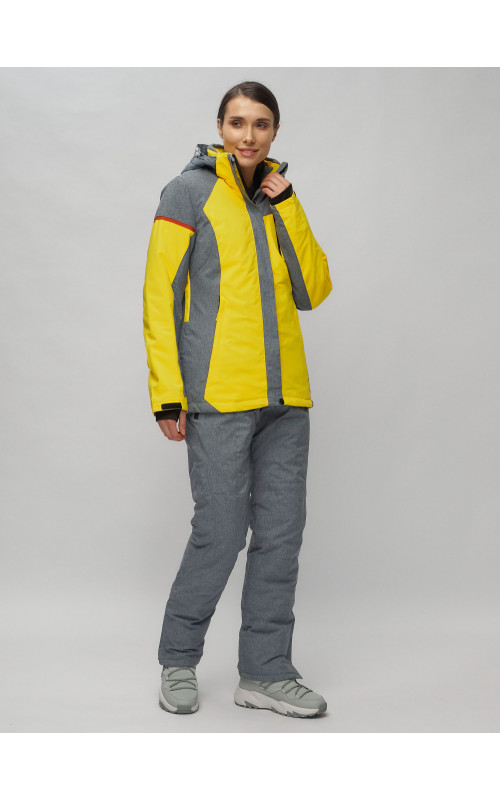 Женский зимний горнолыжный комплект больших размеров