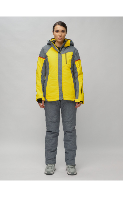 Женский зимний горнолыжный комплект больших размеров