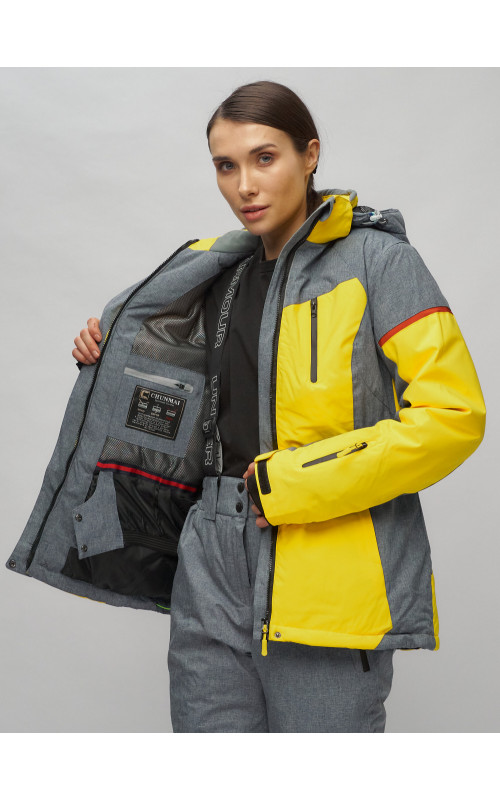 Женский зимний горнолыжный комплект больших размеров