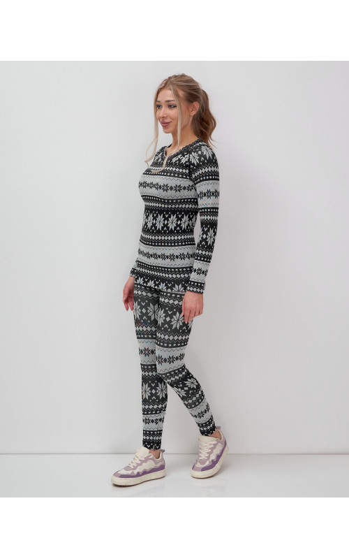 Женское термобельё для осени и зимы, размерный ряд.