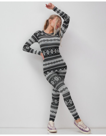 Женское термобельё для осени и зимы, размерный ряд.