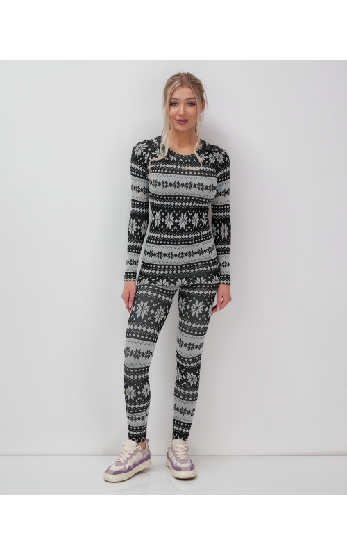 Женское термобельё для осени и зимы, размерный ряд.