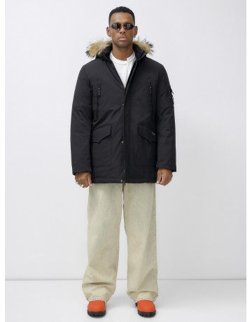 Мужская зимняя парка с мехом: защита от холода и стиль.