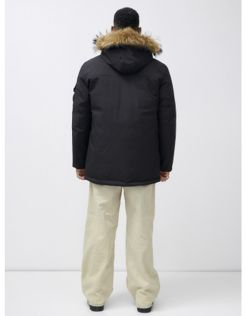 Мужская зимняя парка с мехом: защита от холода и стиль.