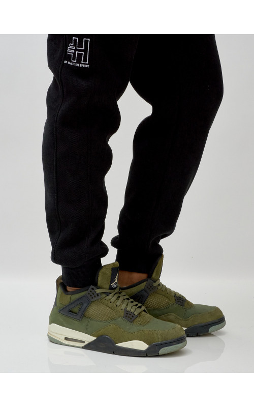 Мужской демисезонный спортивный костюм на флисе, чёрный, для спорта. в Тюмени