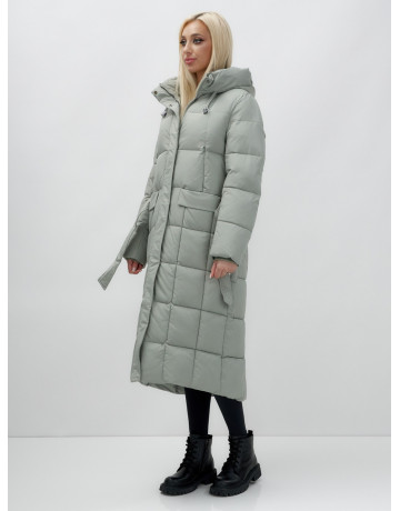 Длинный зимний пуховик для женщин