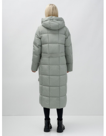 Длинный зимний пуховик для женщин