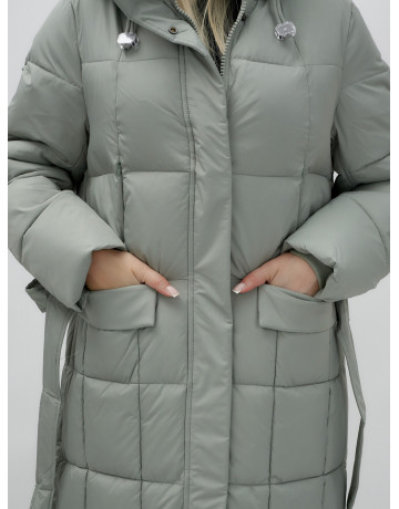 Длинный зимний пуховик для женщин