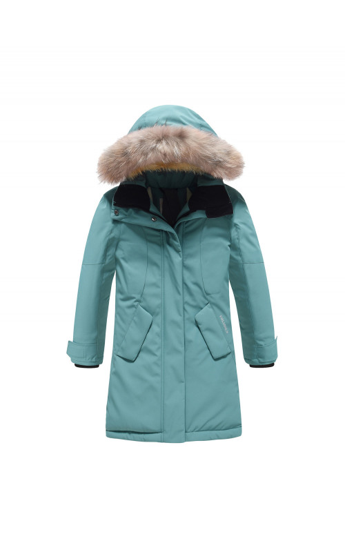 Парка для девочки зимняя для активного отдыха