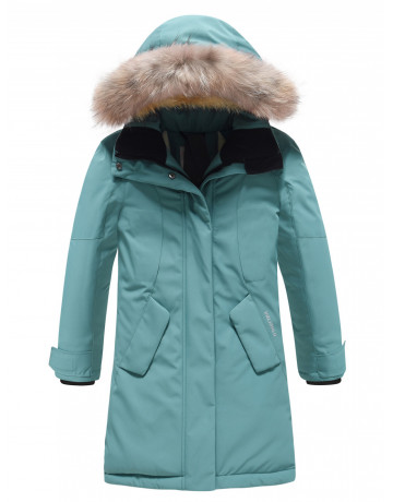 Парка для девочки зимняя для активного отдыха
