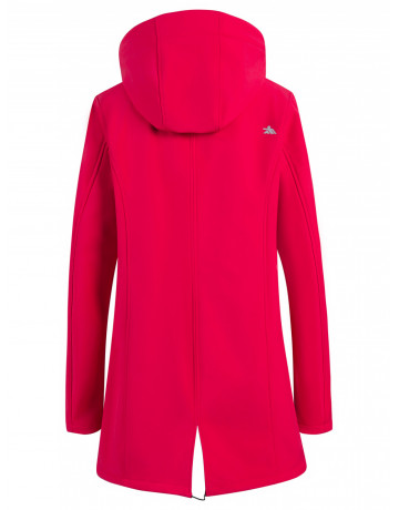 Женская спортивная парка с капюшоном softshell, красная, для активного отдыха в Тюмени