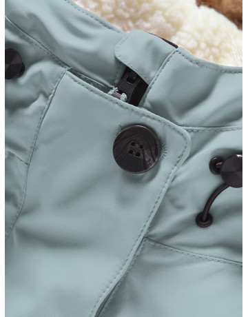 Тёплая парка для девочки для активного отдыха в холодную погоду