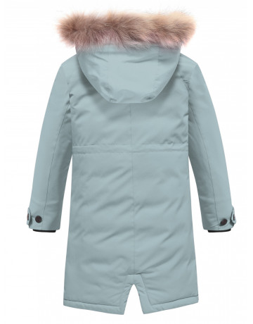 Тёплая парка для девочки для активного отдыха в холодную погоду