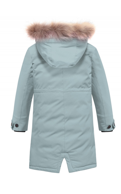 Тёплая парка для девочки для активного отдыха в холодную погоду