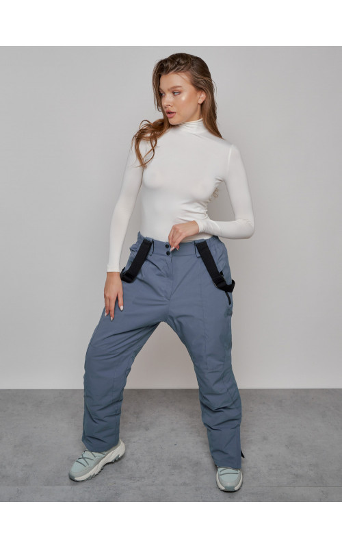 Женские горнолыжные брюки большого размера для зимы.