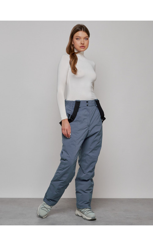 Женские горнолыжные брюки большого размера для зимы.