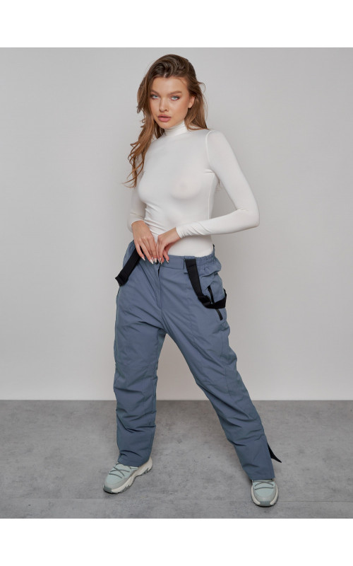 Женские горнолыжные брюки большого размера для зимы.