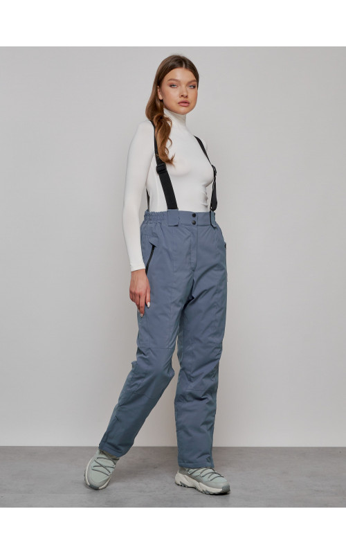 Женские горнолыжные брюки большого размера для зимы.