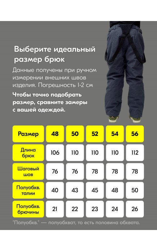 Мужской горнолыжный костюм для зимы.