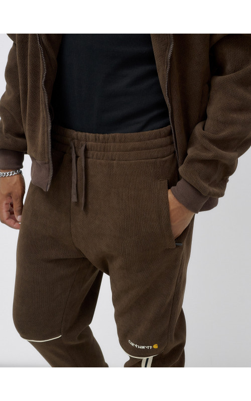 Мужской демисезонный спортивный костюм на флисе, коричневый, для спорта в Тюмени