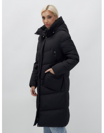 Тёплый женский пуховик с капюшоном