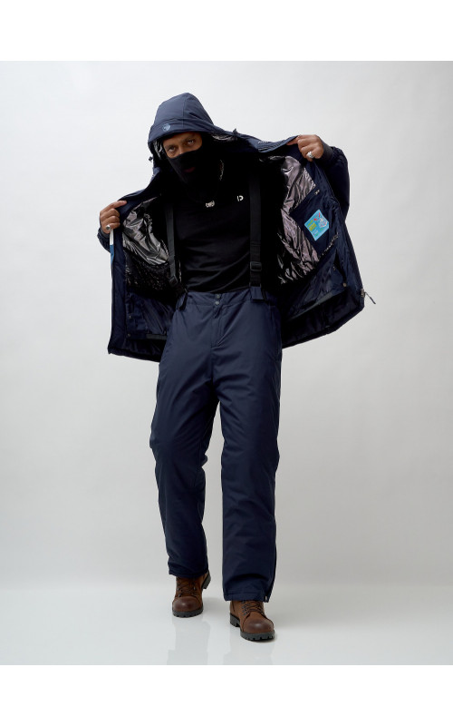 Мужской горнолыжный костюм для зимы.