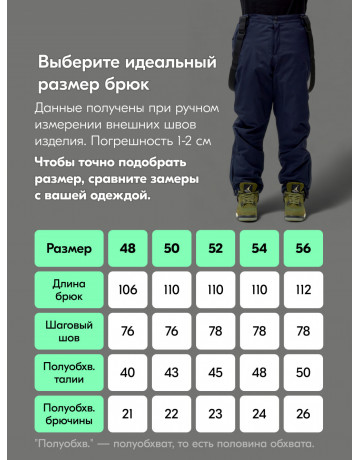 Мужской горнолыжный костюм для зимы.