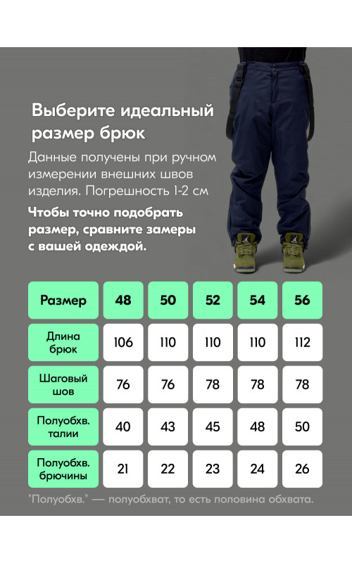 Мужской горнолыжный костюм для зимы.