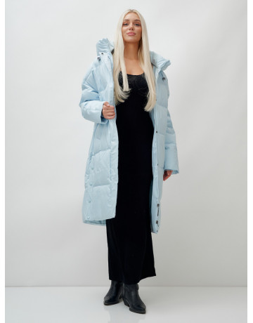 Тёплый женский пуховик летучая мышь.