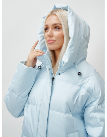 Тёплый женский пуховик летучая мышь.