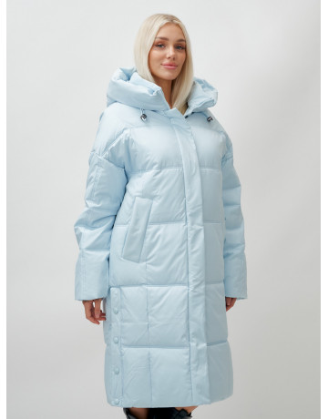 Тёплый женский пуховик летучая мышь.