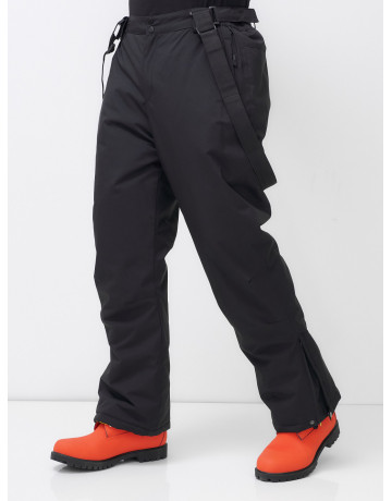 Мужской горнолыжный костюм: куртка и полукомбинезон для зимних активностей.